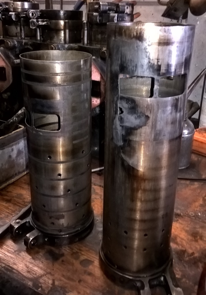 Sleeves from number 5 cylinder